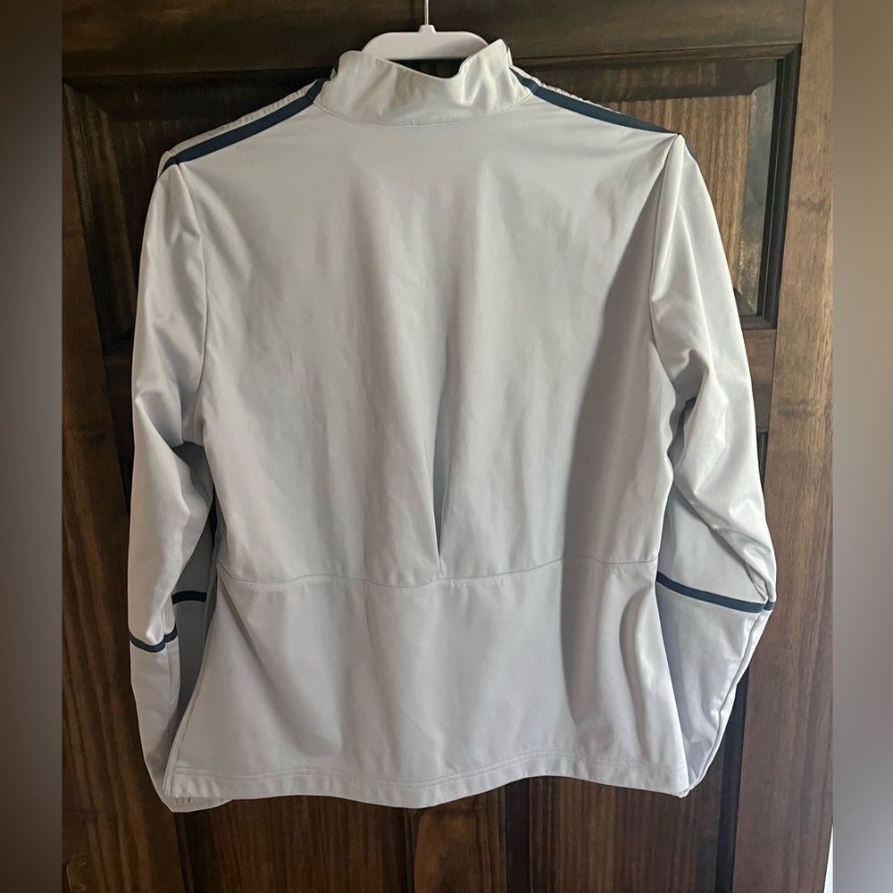 Nike Pullover Women Size Large Lightweight Light Gray​ - Picture 3 of 4